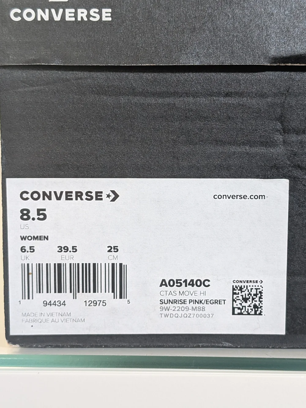 Converse Platform High-Top Sneakers with Colorful Symbols - White